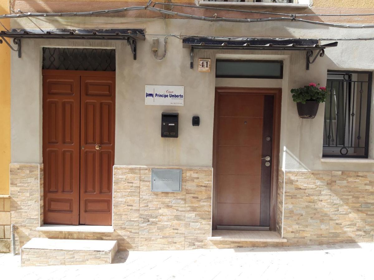 Casa Principe Umberto Appartement Mazzarino Buitenkant foto